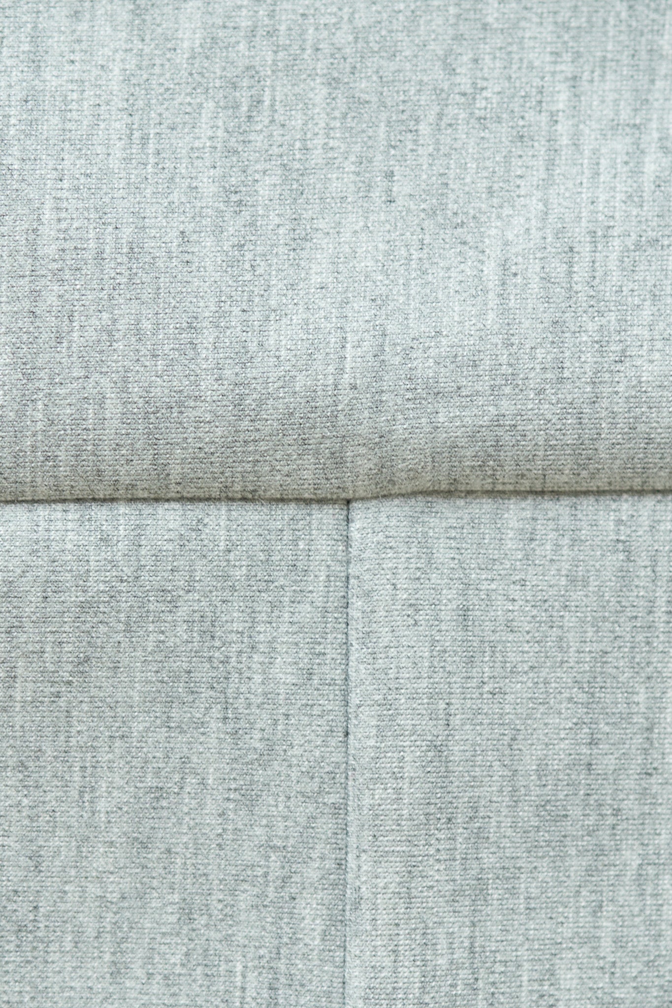 A close up of gray fabric