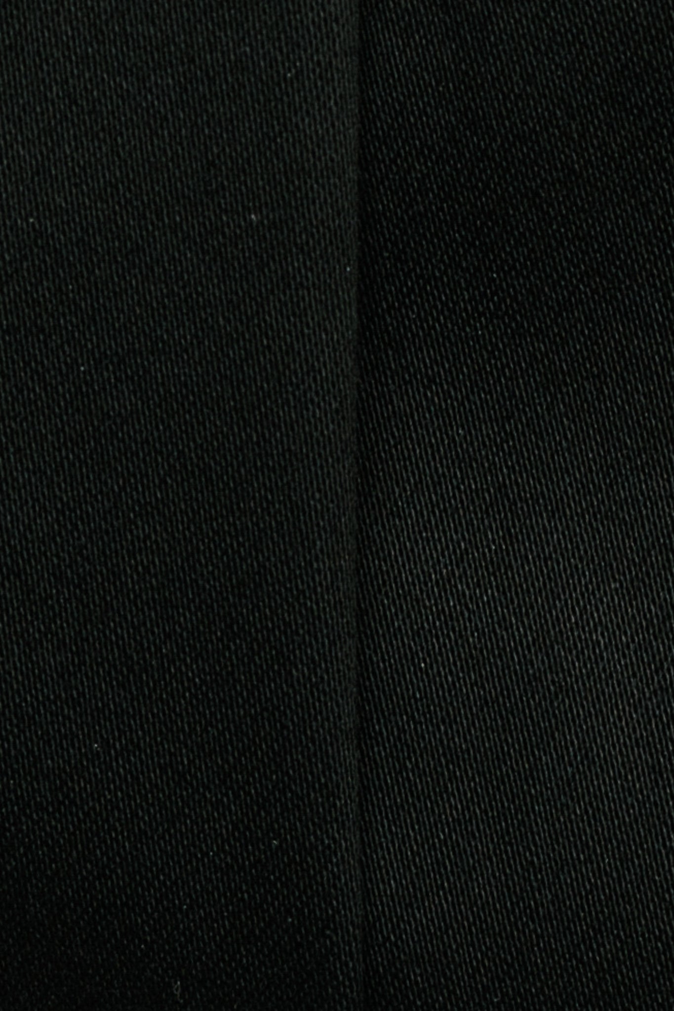 A close up of black fabric