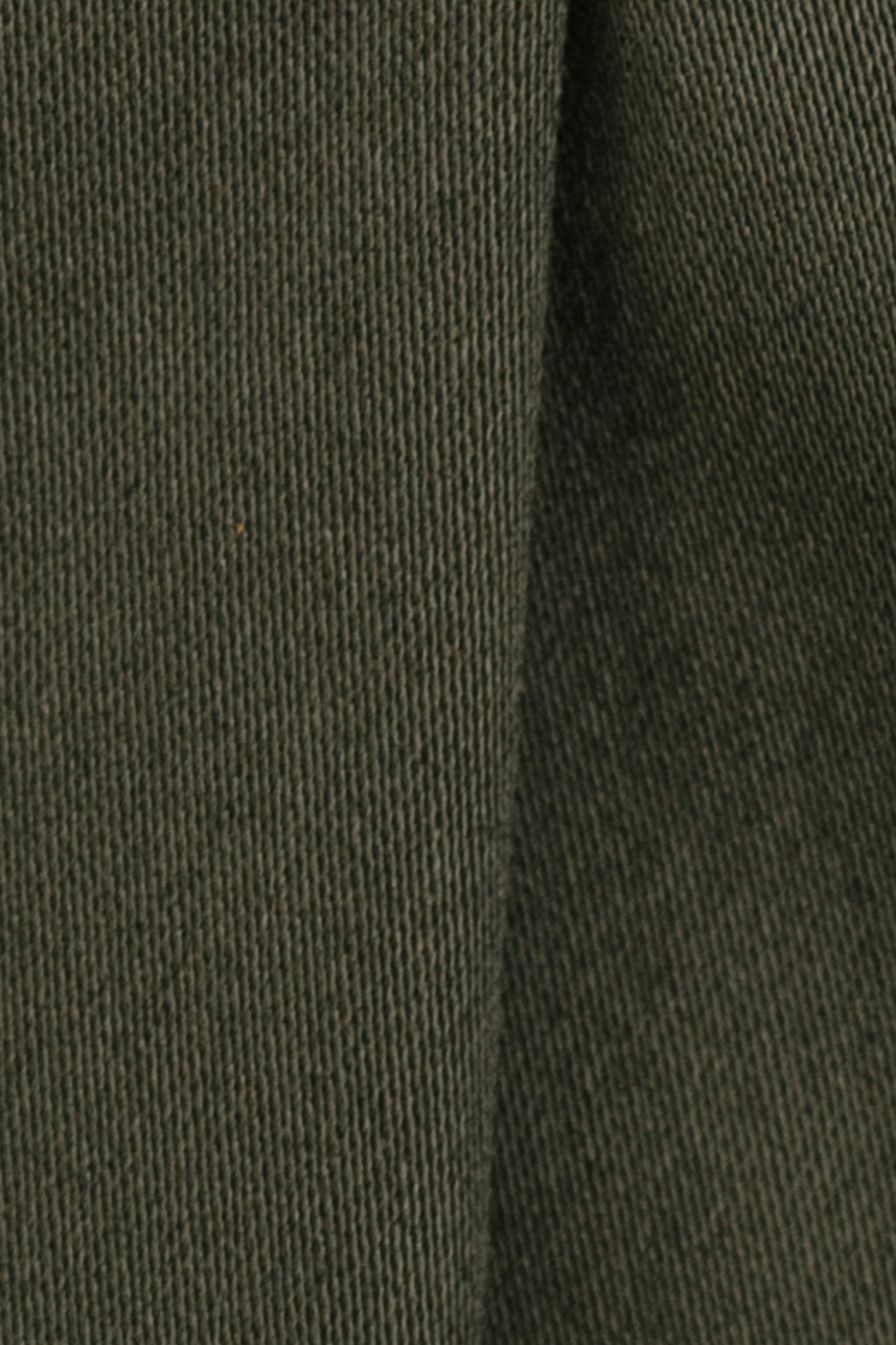 A close up of green fabric