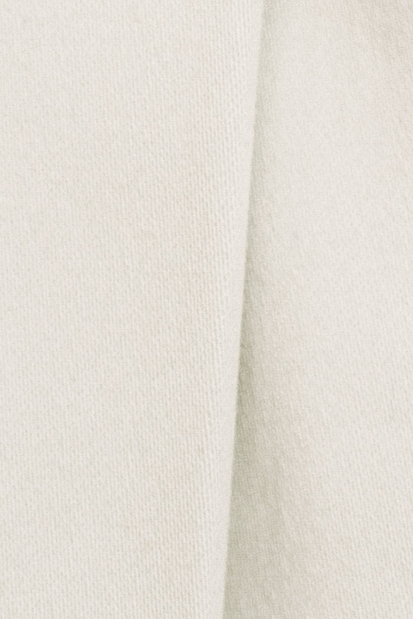A close up of white fabric