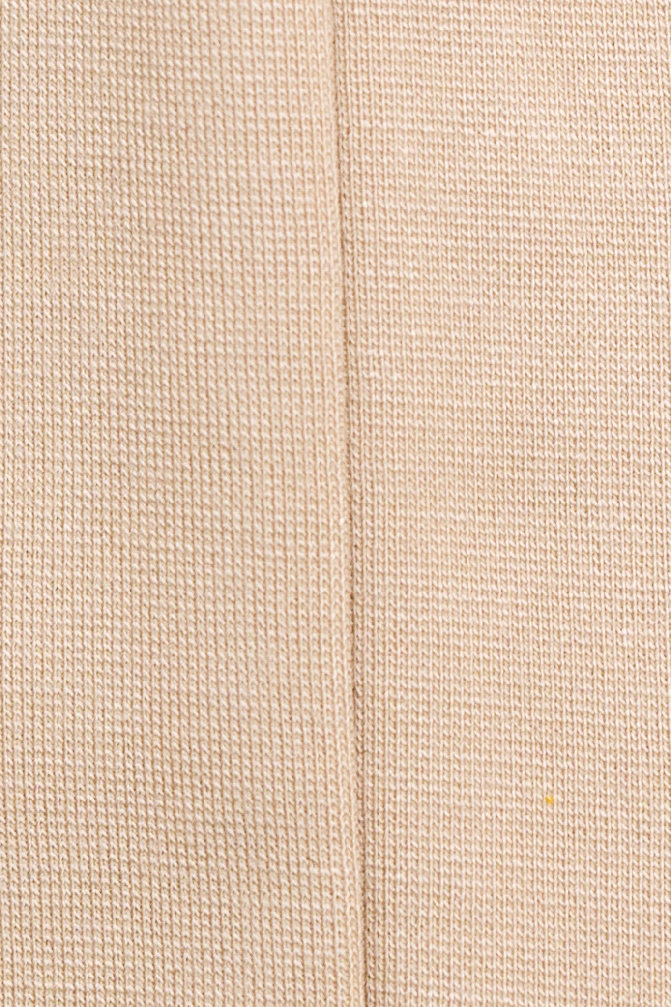 Close up of beige fabric