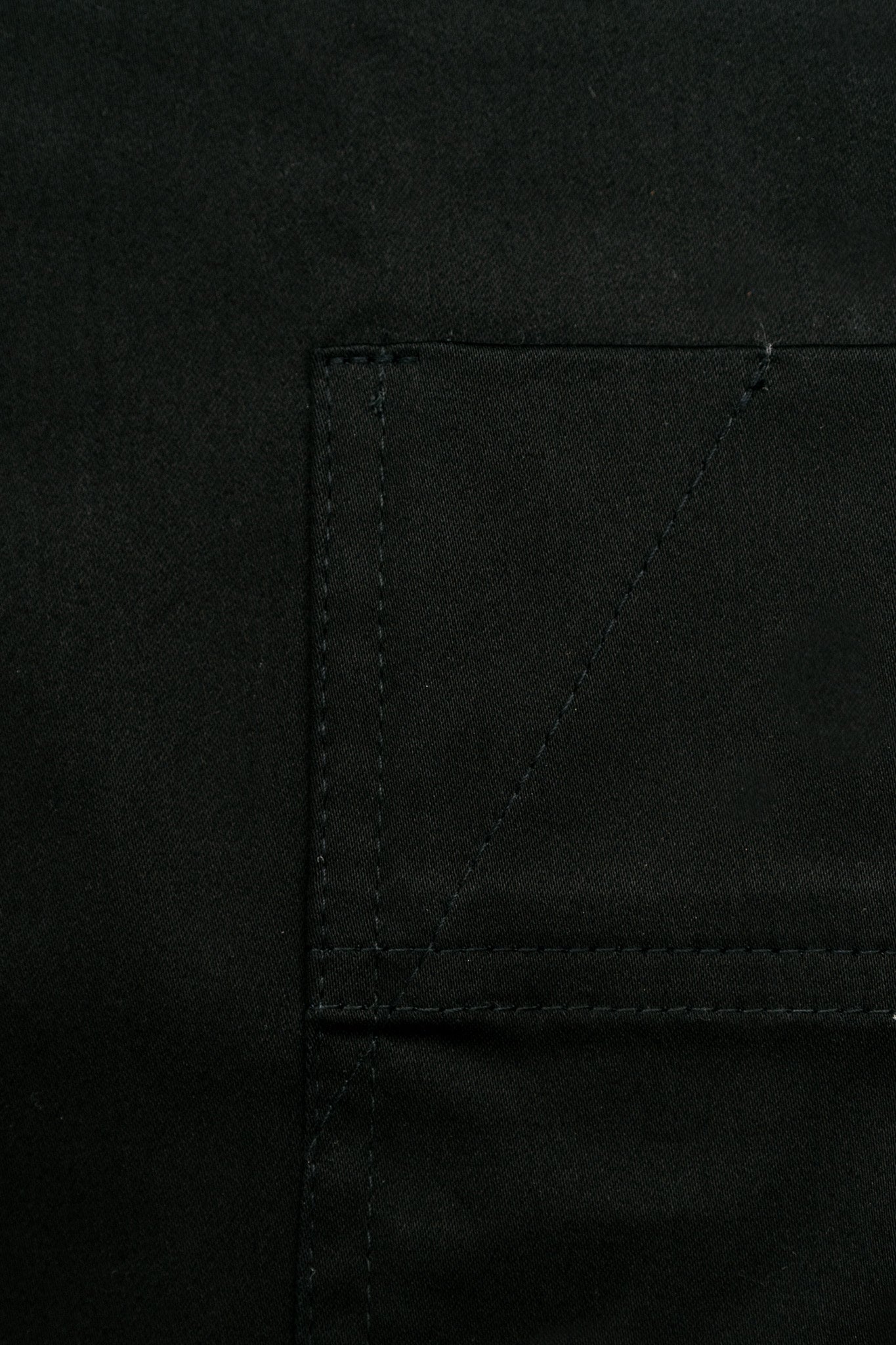 Close up of black cloth material